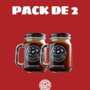 Pack de 2 Jarras Salsa Barbacoa 880BBQ
